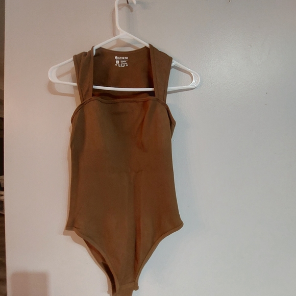 Square Neck Sleeveless Slimming Bodysuit for Womens Tummy Control,Bodysuit Sleev - Picture 2 of 11